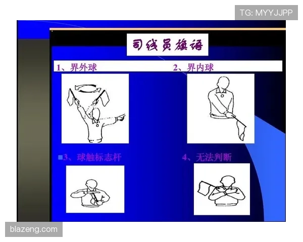 裁判手势规则解析：每个动作代表什么意思？